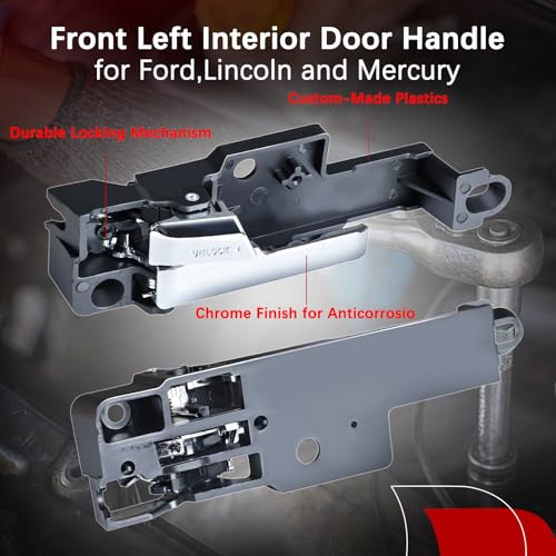 FAERSI Interior Door Handle Front Driver Side for 2006-2012 Ford - Product Imagery