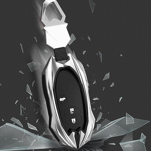 Zinc Alloy Key Fob Case Cover Holder Shell Compatible for Toyota - Product Imagery