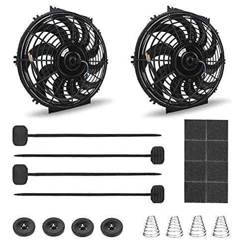 Mellbree 2-Pack Electric Radiator Fan Mounting Kit for Electric - Product Imagery