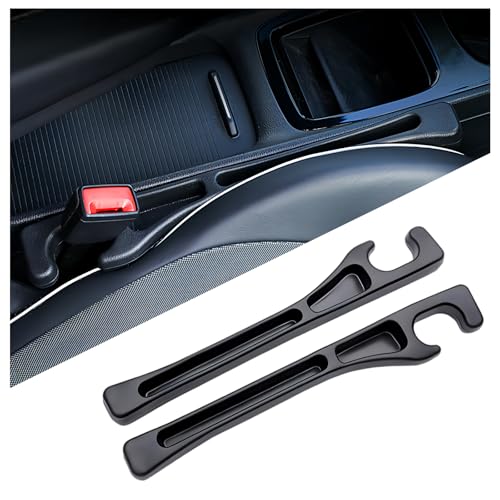 Car Seat Gap Filler Organizer 2 Pack, 2 in 1 Anti-Drop Car Gap - Product Imagery