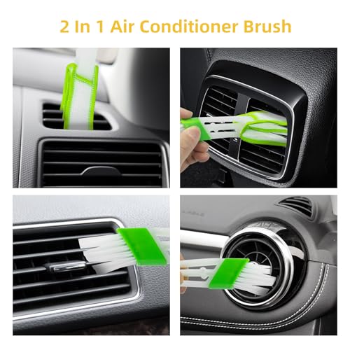 Gusil 8PCS Car Interior Detailing Kit, Dash Duster for Car - Product Imagery