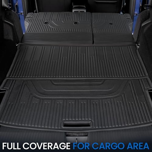 Floor Mats for Nissan Rogue 2021-2026 (No fit Sport) w/Cargo Mat - Product Imagery