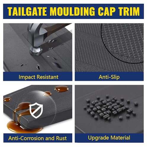 Tail Gate Cover Replacement for Nissan Titan 2004-2012 Pickup - Product Imagery