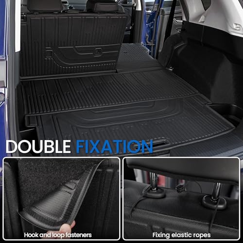 Floor Mats for Nissan Rogue 2021-2026 (No fit Sport) w/Cargo Mat - Product Imagery