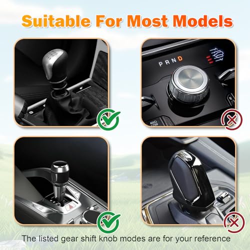 SuperKaKa Car Cow Print Gear Shift Knob Hoodie Cover- Universal - Product Imagery