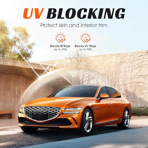 Window Tint Car 20% VLT, 20" x20' Ceramic Window Roll - Product Imagery