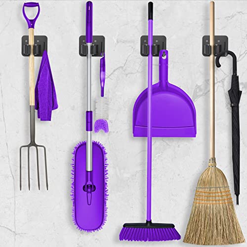 Stainless Steel Broom Holder, Heavy Duty, Rust Resistant, 4 - Product Imagery