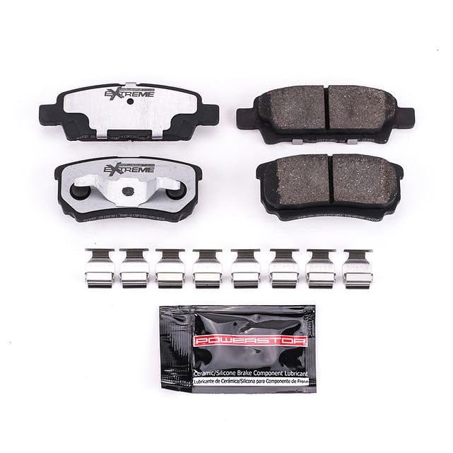 PowerStop Z26 Performance Carbon Fiber Ceramic Brake Pads Rear - Product Imagery