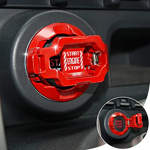 𝙊𝙧𝙞𝙜𝙞𝙣𝙖𝙡 | Tybasthe Push Start Button Cover, Car Engine - Product Imagery