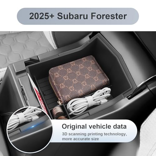 SKTU 2-Pack for 2025 Subaru Forester Center Console Organizer - Product Imagery