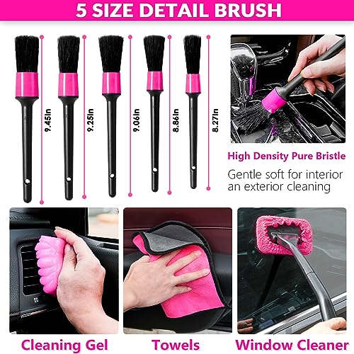 ThinkLearn Car Cleaning Kit with High Power Car Vacuum Detailing - Product Imagery