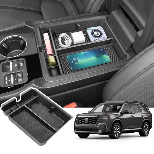 Center Console Organizer for 2023-2026 Honda Pilot 24-26 Passport - Product Imagery