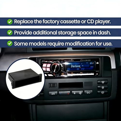 Radio Storage Box, 1Din Car Stereo Radio Storage Box Inner - Product Imagery