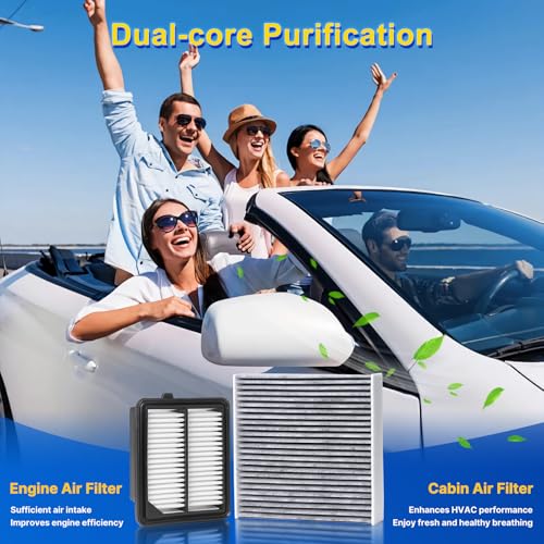 Cabin & Engine Air Filter Kit for 2020-2022 Cr-V 2.0L (Hybrid) - Product Imagery