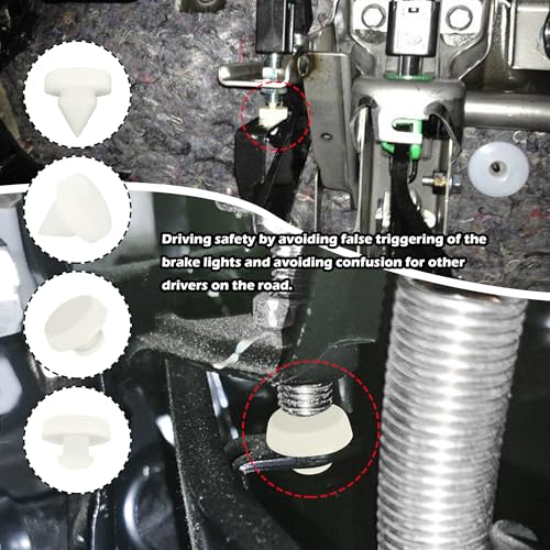 8PCS Brake Pedal Stop Pad OEM#46505-SA5-000,Standard Brake - Product Imagery
