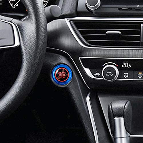 TOMALL Aluminum Engine Start Stop Push Button Cover Trim - Product Imagery
