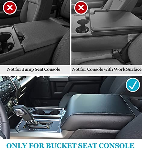 Center Console Cover for Ford F150 2015-2020, Armrest Cover for - Product Imagery