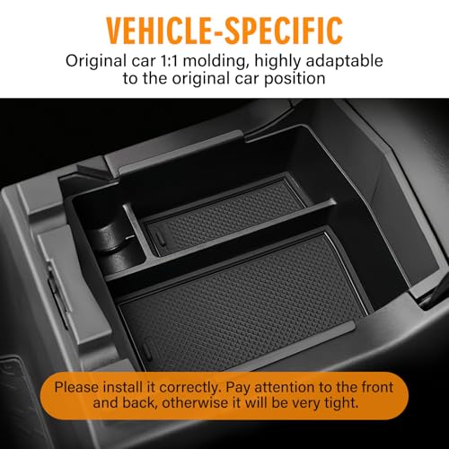 Center Console Organizer for 2025 2026 Subaru Forester Premium - Product Imagery