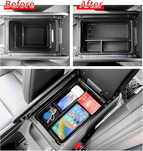 smabee Center Console Organizer for Hyundai Santa Fe 2024 2025 - Product Imagery