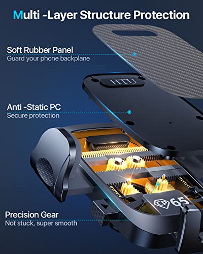 HTU Car Phone Holder【2026 Upgraded 100+LBS Suction & Safety - Product Imagery