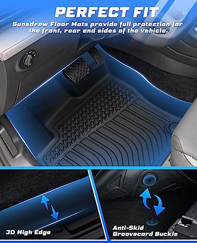 Sunsdrew Floor Mats for 2022-2026 Volkswagen Taos Accessories, - Product Imagery
