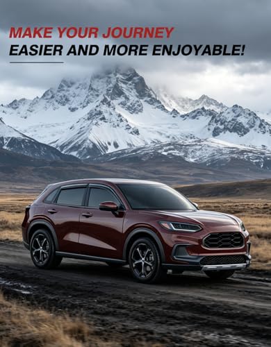 Window Visors Rain Guards for Honda HRV HR-V 2023-2026 LX EX-L - Product Imagery