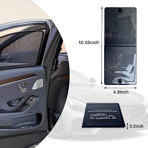 Ziciner Car Registration Insurance Holder, 2Pack Essential Auto - Product Imagery