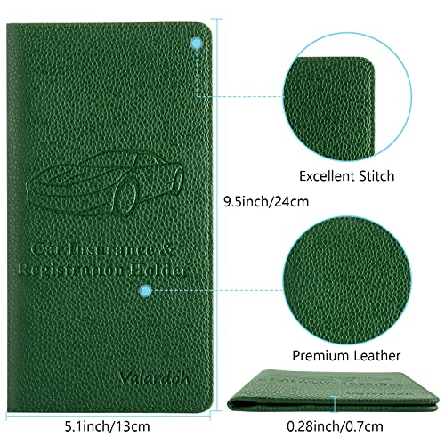 Valardoh Premium Car Registration and Insurance Card Holder, Car - Product Imagery