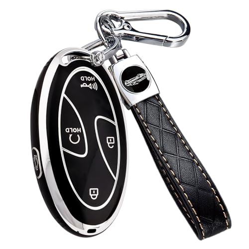 5 Buttons Compatible with Hyundai Key Fob Cover Accessories, - Product Imagery