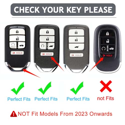 2016-2022 for Honda Key Fob Cover, Premium Soft TPU Full - Product Imagery