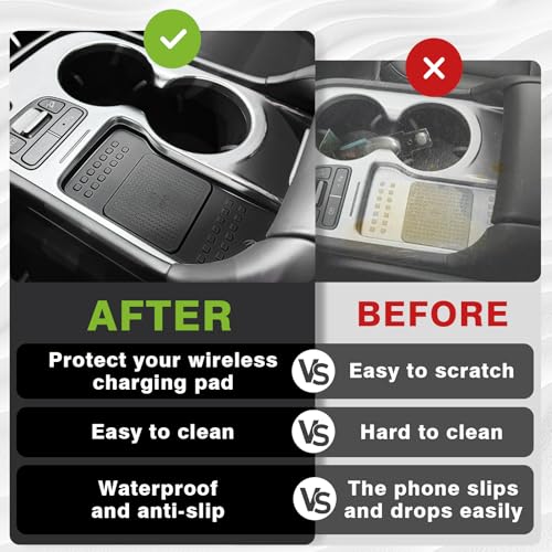 BestEvMod Wireless Charger Mat Non Slip for 2026+ Hyundai Ioniq - Product Imagery