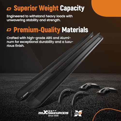 Aluminum Running Boards for Honda Pilot 2023 2024 2025, 600LBS - Product Imagery
