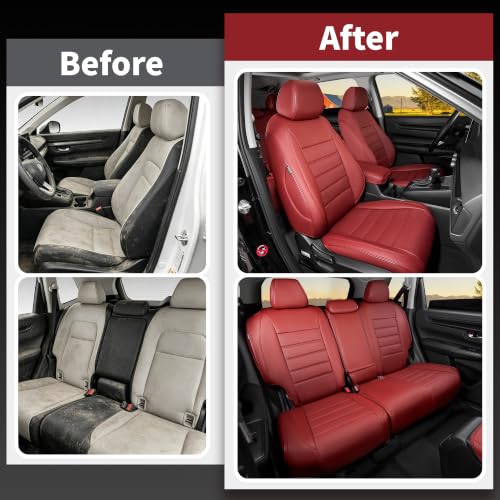 HKZ CRV Seat Covers Custom Fit for Honda CRV 2026 2025 2024 2023 - Product Imagery