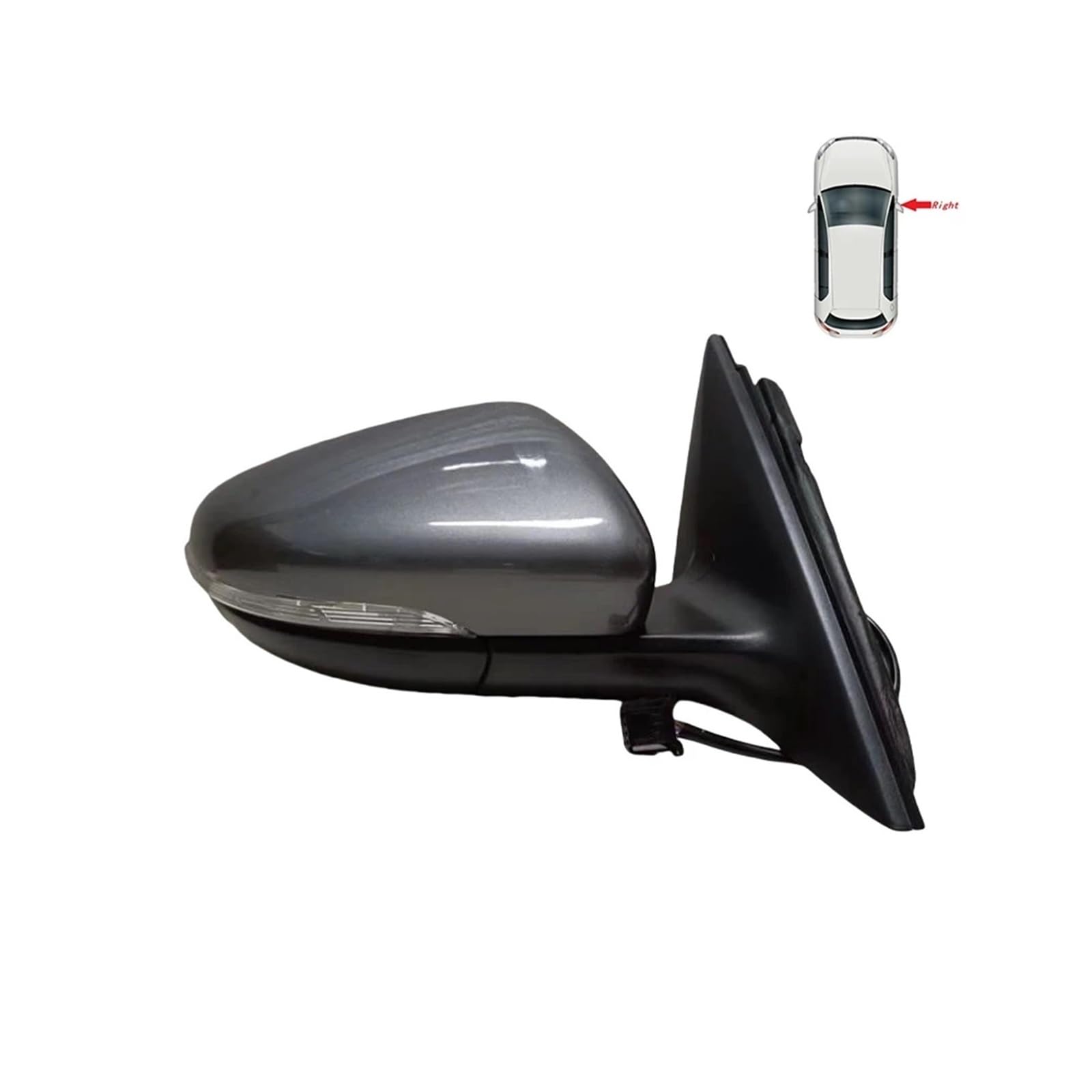 Compatible For VW VOLKSWAGEN Golf 6 2008-2013 Rear View Mirror - Product Imagery