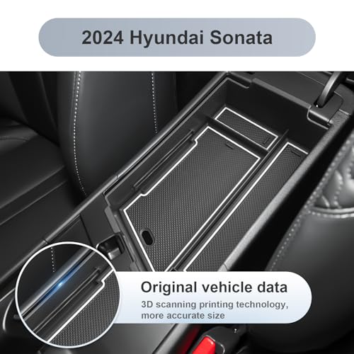 SKTU for 2024 2025 2026 Hyundai Sonata Center Console Organizer - Product Imagery
