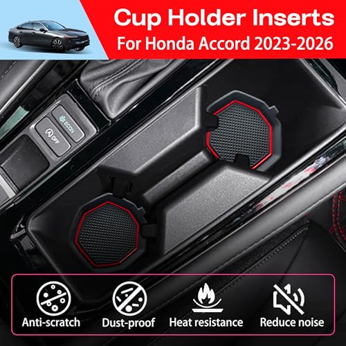 3D Cup Holder Inserts Coaster for Honda Accord Accessories 2023 - Product Imagery