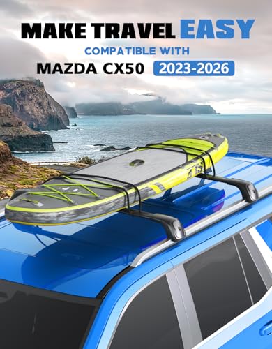 FengYu 330lbs Roof Rack Cross Bars for Mazda CX-50 & CX50 Hybrid - Product Imagery