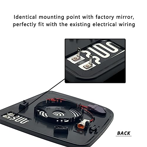 Blind Spot Detection Passenger Side Mirror Replacement for - Product Imagery