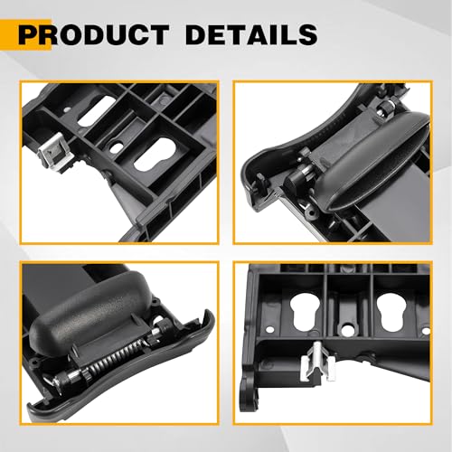 KUAFU Center Console Lid Armrest Sliding Mechanism Accessory - Product Imagery
