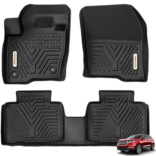 YITAMOTOR Floor Mats Fit for 2015-2024 Ford Edge All-Weather - Product Imagery