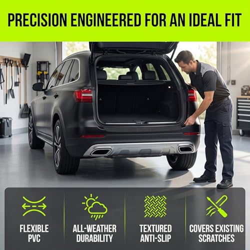 Car Trunk Protection Strip, 40.94 × 3.54" Anti-Collision Rear - Product Imagery