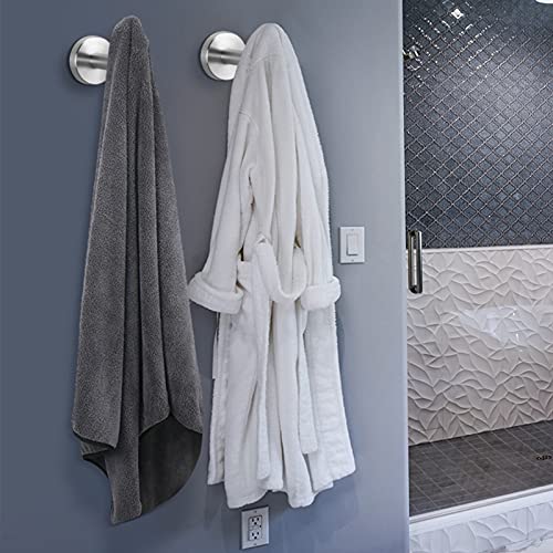 NearMoon Bath Towel Hooks- SUS 304 Stainless Steel Robe Hook - Product Imagery