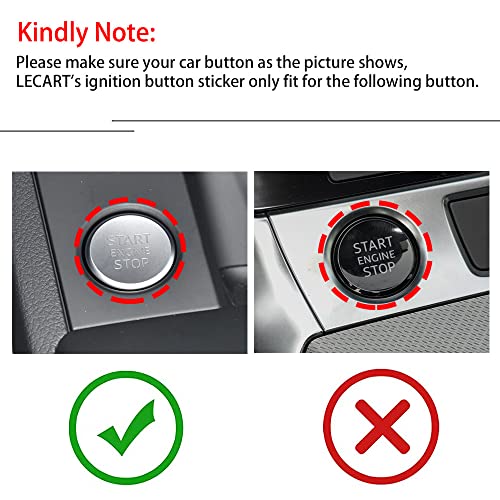 LECART Car Accessories Fit for Audi A4 A5 A6 A7 Q5 Red Car - Product Imagery