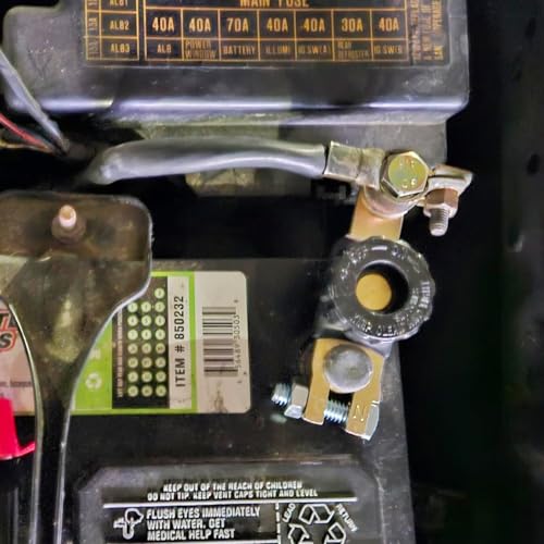 Top Post Battery Disconnect Switch 12V, Ampper Quick Disconnect - Product Imagery