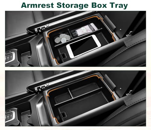 Center Console Organizer Set 2024-2026 Hyundai Santa Fe - Product Imagery