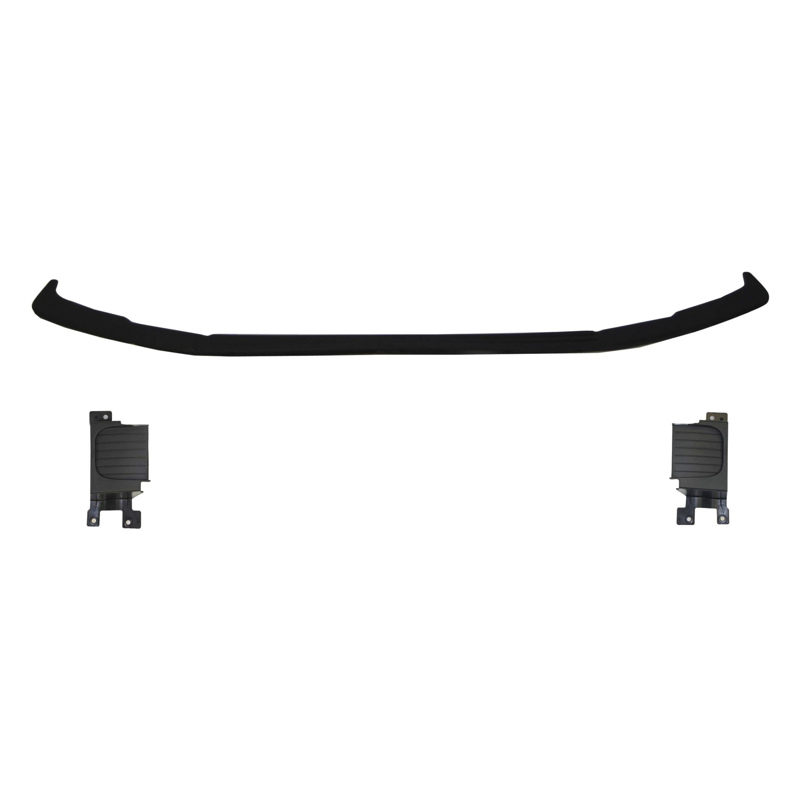 Front Bumper Black Top Molding Pad Fog Hole Cover for Ford for - Product Imagery