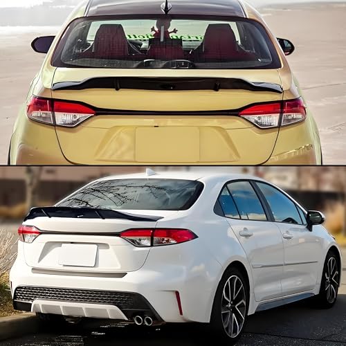 STSEV01 Rear Spoiler Wing for Toyota Corolla Sedan 2020-2026 - Product Imagery