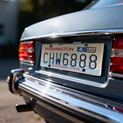 3rd-Gen Upgraded Anti Theft License Plate Screws Kit, Rustproof - Product Imagery