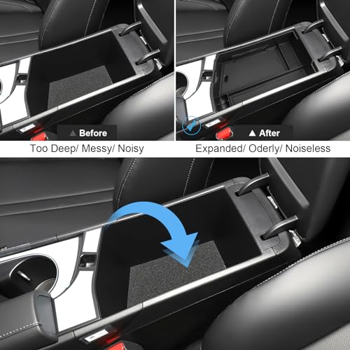2024 2025 2026 Sonata Center Console Organizer for Hyundai - Product Imagery