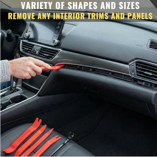 Auto Trim Removal Tool Set (No Scratch Plastic Pry Tool Kit) - - Product Imagery